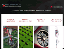 Tablet Screenshot of helifrance.com